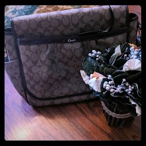 Coach large messenger bag